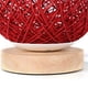 thumbnail image 4 of Twine Lampshade Light Wood Lámpara De Noche Decorativa Lámpara De Pantalla Tejida A Mano Para El Hogar Y La Oficina Advancent HA026875-03, 4 of 6