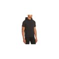 thumbnail image 1 of Kenneth Cole Mens Ottoman Quilted Hoodie Sweatshirt, Black, Small, 1 of 1