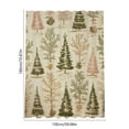 thumbnail image 3 of Cinvoph 59"x71" Merry Christmas Shower Curtain Star & Xmas Tree Curtain, Waterproof Bath Curtain with Hooks, Winter Holiday Decor for Bathroom Home Party New Year, 3 of 6