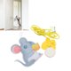 thumbnail image 5 of Juguete de plumas ANGGREK para gatos con puerta colgante, 5 of 8