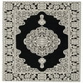 thumbnail image 6 of SAFAVIEH Marbella Beatrice Traditional Area Rug, Black/Ivory, 8' x 10', 6 of 10