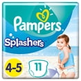 thumbnail image 1 of Pañales de Natación Pampers Splashers Talla 4-5 9-15 kg 11 unidades, 1 of 7
