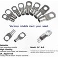 thumbnail image 4 of Copper Tin-Plated Bolt Hole Electrical Wire Crimp Connectors for Automotive Battery Applications, 60 Pieces, 4 of 5