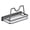 Gray1, variant on Lid Holder With Removable Tray Kitchen Lid Holder With Spoon Rest Multifunctional Lid Organiser For 2 Lids Space Saving Cooking Lid Holder Lid Holder Dish Drying Rack Utensil Holder Rolling Rack for