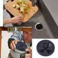 Gerich Disposal Splash Guard Garbage Stopper for InSinkErator Black Rubber