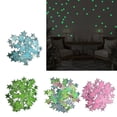 thumbnail image 3 of CIYISON 100pcs Glow In Dark Fluorescent 3D Star Wall Sticker for Kids Room Decoration, 3 of 15