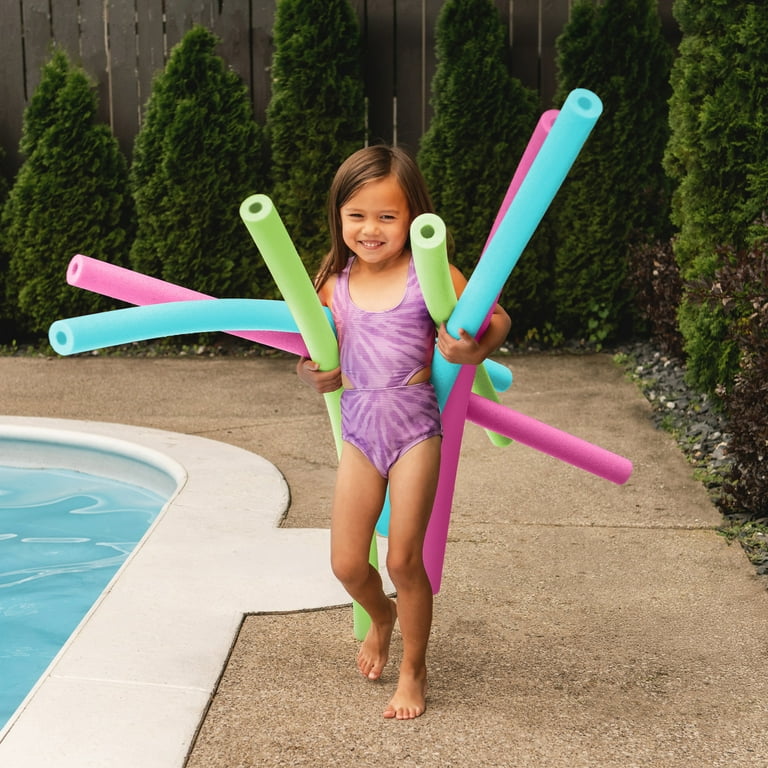 Big Joe Super Swim Pool Noodle (Single Unit), Green, 50 inches