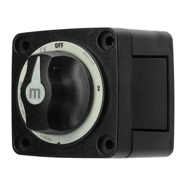 Marine Battery Cut Off Switch, 300A 3 Position Reliable Battery