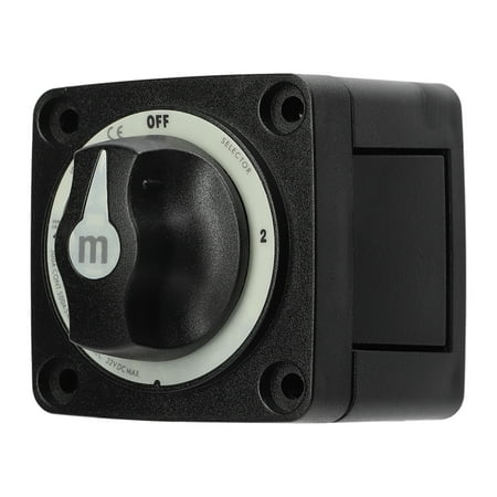 Battery Selector Switch, Marine Battery Cut Off Switch 300A Heavy Duty ...