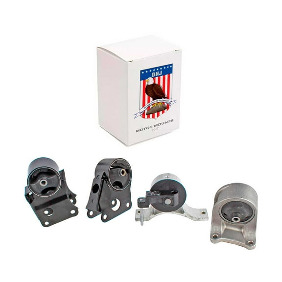 DNJ MMK638 New Engine Motor Mount Trans. Kit Fits Cars & Trucks 02-06 Nissan Altima 2.5L DOHC