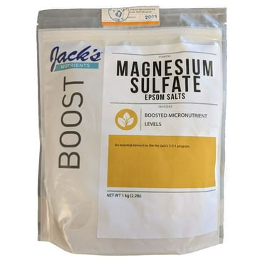 Boosted Micronutrients Magnesium Sulfate Epsom Salts 2.2lb