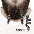 thumbnail image 4 of Juego De 20 Piezas De De Barba Decoración De Accesorios De Pelo Vintage Para Hombres Salvador Bobinas de joyería de barba, 4 of 10