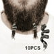 thumbnail image 4 of de anillos vikingos Uds., abalorios DIY, lazos para barba, accesorios para el cabello, pinzas para barba para hombres y mujeres Plata Salvador Bobinas de joyería de barba, 4 of 7