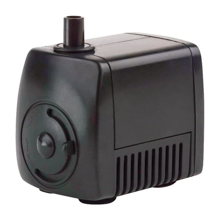 Little Giant PES Series 1/125 HP 80 gph Thermoplastic Switchless Switch Bottom AC Statuary Pump