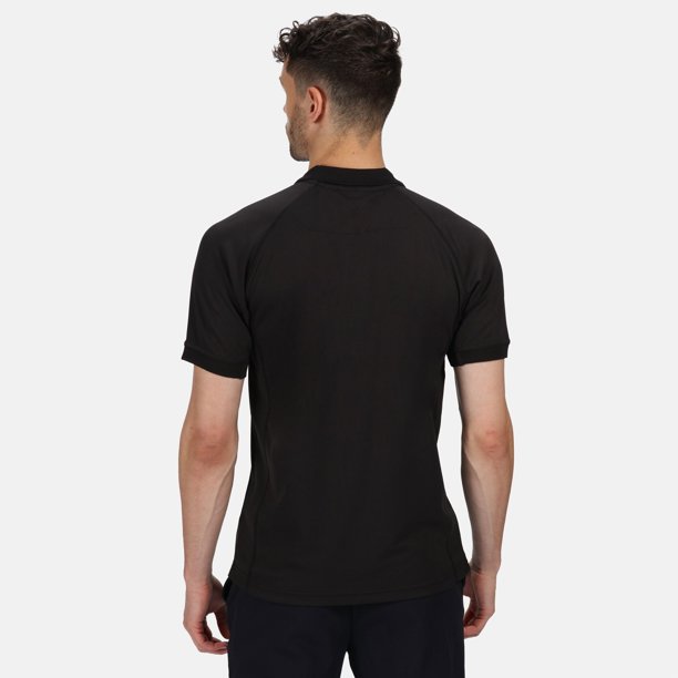 Regatta - Polo para trabajar de manga corta Modelo Coolweave para hombre/caballero - Verano/ Vacaciones (Azul eléctrico)