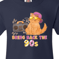thumbnail image 4 of Inktastic Bring Back the 90s Cool Orange Cat Youth T-Shirt, 4 of 5