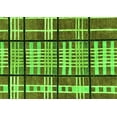 thumbnail image 1 of Ahgly Company Indoor Rectangle Abstract Green Modern Area Rugs, 2' x 5', 1 of 4