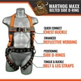 thumbnail image 5 of Warthog® MAXX Belted Side D-Ring Harness Harness-size: 3XL, 5 of 7
