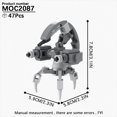 thumbnail image 1 of MOOXI Most Complete Space Wars Droid Spider Bot Sentry Adult Building Block Set MOC Brick Model Kit DIY Diorama Toy For Boy Gift,MOC2087, 1 of 13