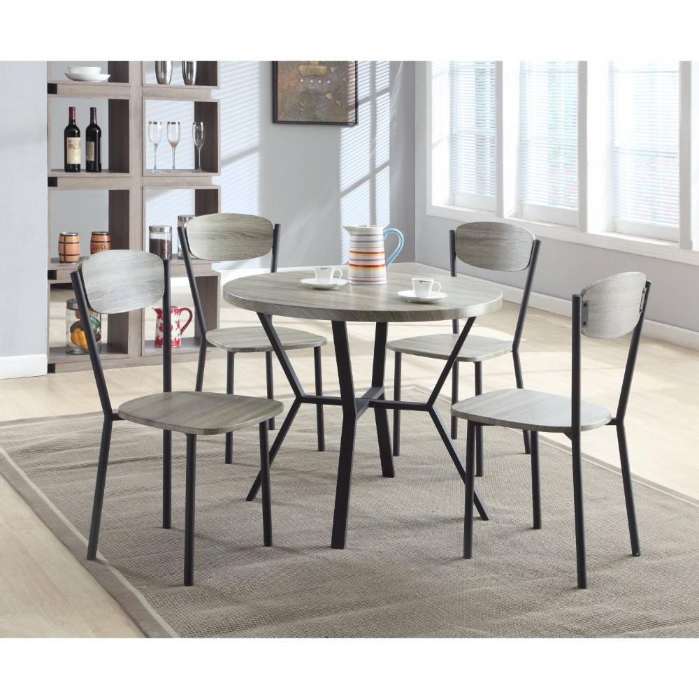 5-Piece Round Dining Table & Chair - Walmart.com - Walmart.com