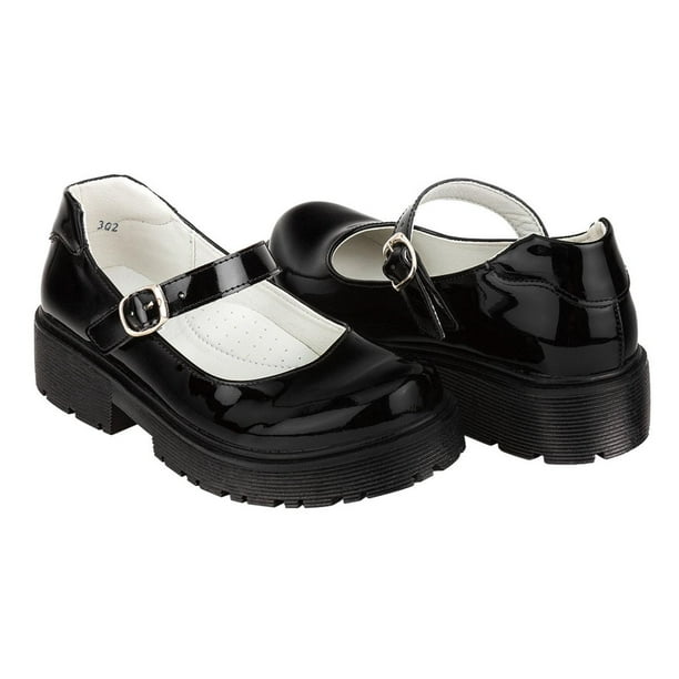 Zapato Escolar Moda Junior Niña Dominiq 03633 negro 22.5