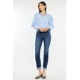 thumbnail image 3 of Kancan - Emely Mid-Rise Slim Straight Leg Jeans (27" Inseam) - KC20062D, 3 of 8
