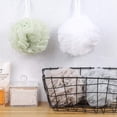 thumbnail image 3 of Loofahs de esponja de ducha de baño (60 g/unidad) bola de ducha de puf de malla, esponja de baño y ducha de malla, paquete de 4 Ormromra WRMH-109, 3 of 9