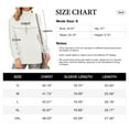 thumbnail image 6 of Asklazy Women's Turtleneck Oversized Sweaters Batwing Long Sleeve Pullover Loose Chunky Knit Jumper,White, 6 of 11