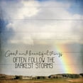 thumbnail image 2 of Allen, Kimberly 26x26 White Modern Wood Framed Museum Art Print Titled - After the Storm, 2 of 4