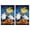 White-2, variant on Halloween Hanging Loop Kitchen Towels Set of 2, Ghost Spider Web Design 18x26 Inch - Absorbent Fingertip Towels for Bathroom & Witch Castle, Orange Black Fast Dry