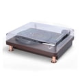 thumbnail image 4 of Retro Vinyl Record Player W/ Dustproof Cover Classic Nostalgic Style Record Player 33/45/78RPM Turntables Gramophone Phonograph, 4 of 8