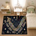 Exercise Area Rugs Gelasgo Rectangle Velvet Area Rug Sports Fitness Motivational Geometric ...