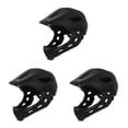 thumbnail image 3 of Greeniant Casco para niños Transpirable y cómodo para un ciclismo seguro Casco de ciclismo para niños Casco de bicicleta para niños Negro Type1 NO1, 3 of 6