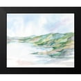 thumbnail image 2 of Harper, Ethan 24x20 Black Modern Framed Museum Art Print Titled - Pastel Seaside II, 2 of 5