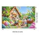 thumbnail image 4 of Alfombra de terciopelo suave con diseño de conejito de Pascua. Ambiente festivo. Decoración bonita. Una alfombra imprescindible para un hogar acogedor. 40 x 60 cm. B6, 4 of 4