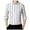 White, variant on XDZJLR Mens Shirts Fashion Casual Simplicity Korean Slim Striped Lapel Long Sleeve Shirts for Men