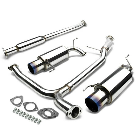 Honda Accord Coupe Exhaust System For 1998 to 2002 Honda Accord Catback Exhaust System 4.5