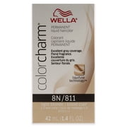 Wella Color Charm Permanent Liquid Haircolor - 811 8N Light Blonde 1.4 oz Hair Color