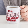 thumbnail image 6 of CafePress - Logistician Thing - 11 oz Ceramic Mug - Novelty Coffee Tea Cup, 6 of 6
