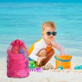 thumbnail image 1 of Bolsa de playa para exteriores Herrenming, bolsa de almacenamiento de juguetes de playa para niños, bolsa de malla para playa, bolsa de malla de gran capacidad, 1 of 5