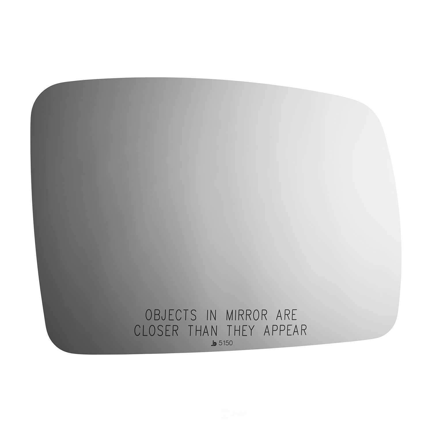 Burco Side View Mirror Replacement Glass - Clear Glass - 5150