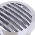 thumbnail image 6 of 3 Inch Round Louvered Vents RV Boat Marine Hull Grill Cover 819326 Stainless Steel, 6 of 8