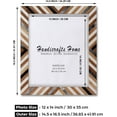 thumbnail image 4 of Handicrafts Home Picture Frame 12x14 Photo Frames, Marquet-Cosmo Collection, Pack of 2, 4 of 7
