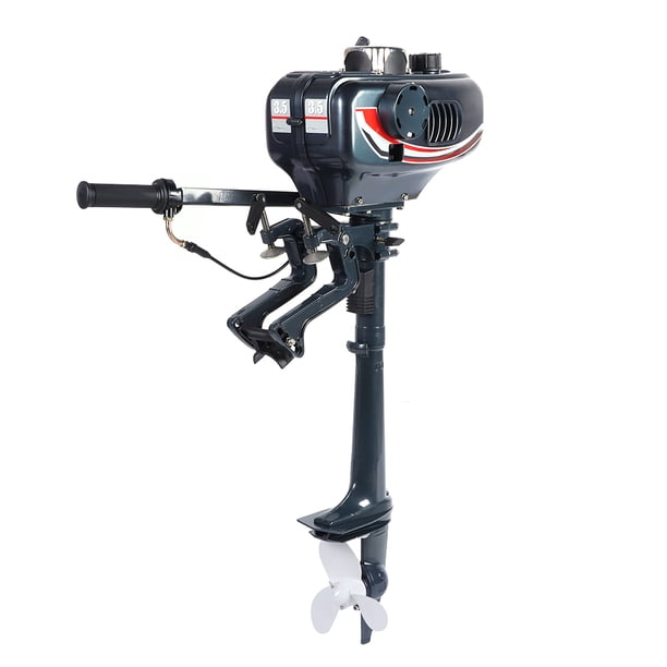 Jolre Moteur hors-bord 2 temps 3,6 CV pour bateau pneumatique, moteur à