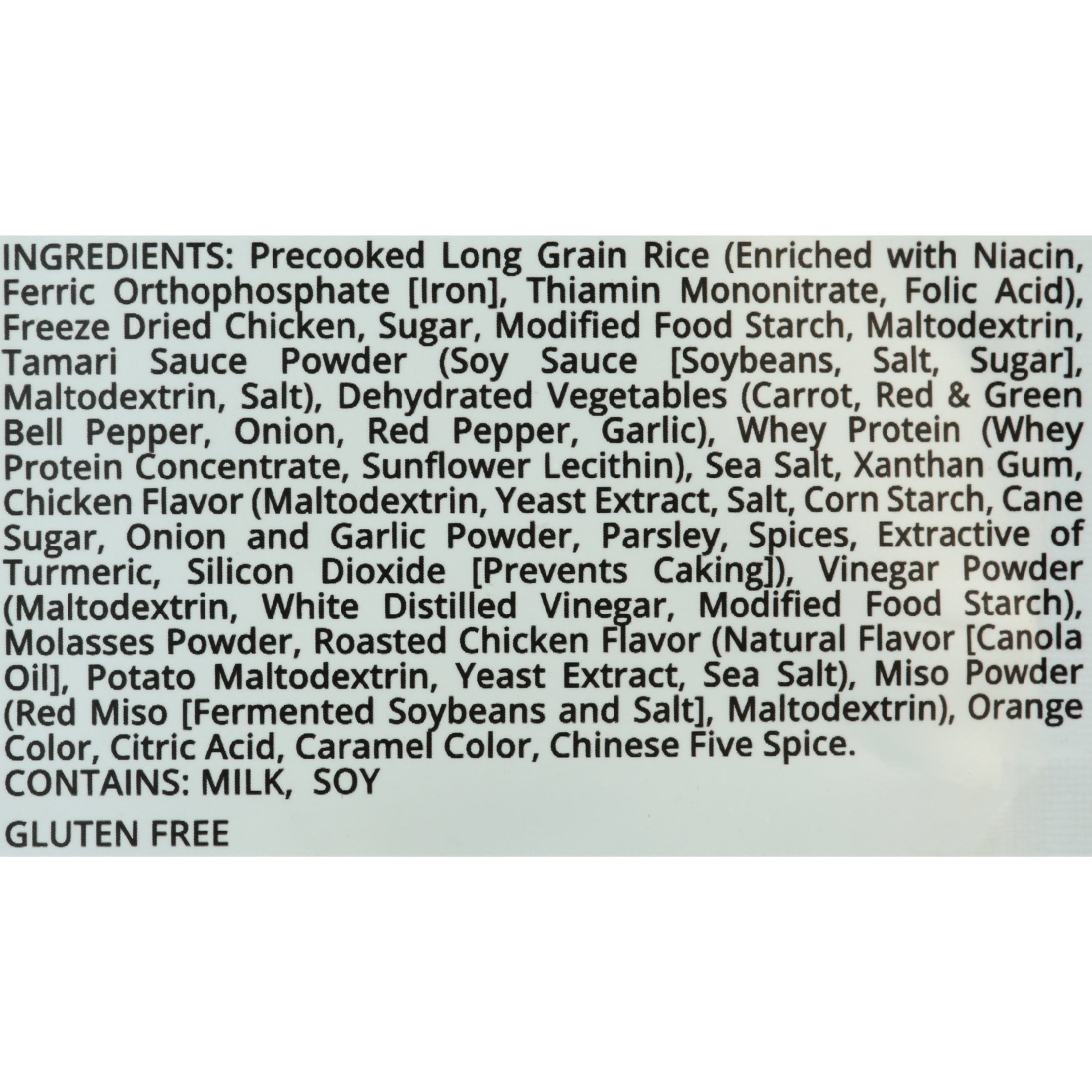 Wise Company Teriyaki Chicken & Rice, Single Serving Pouch