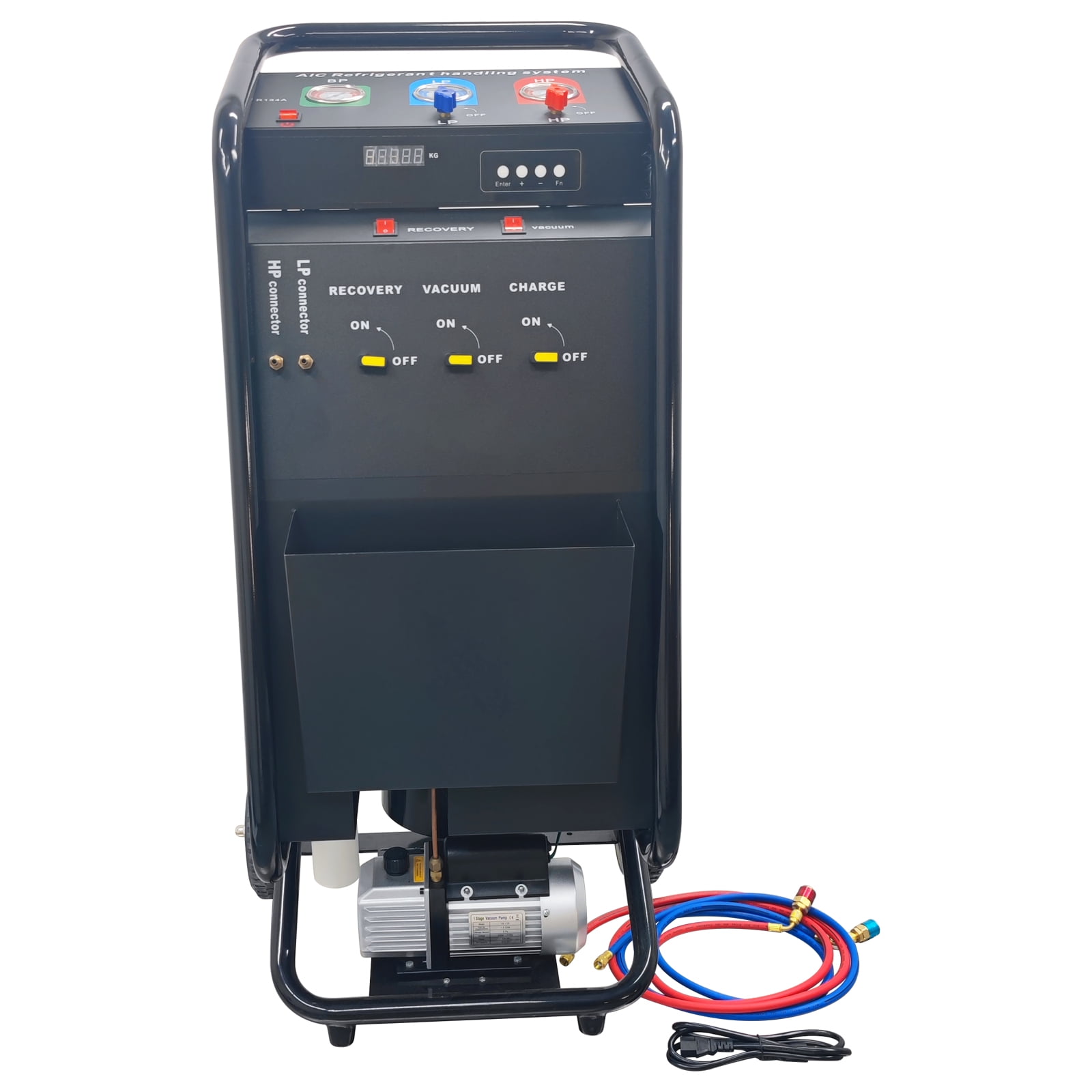 Automatic Refrigerant Recovery Machine Refrigerant Filling Machine Recovery Recycling Recharging 110V