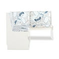 thumbnail image 6 of Linon Weston 3-Piece Corner Dining Nook with 5-Piece Cushion Set, Seats 5-6, White/Coffee, 6 of 27