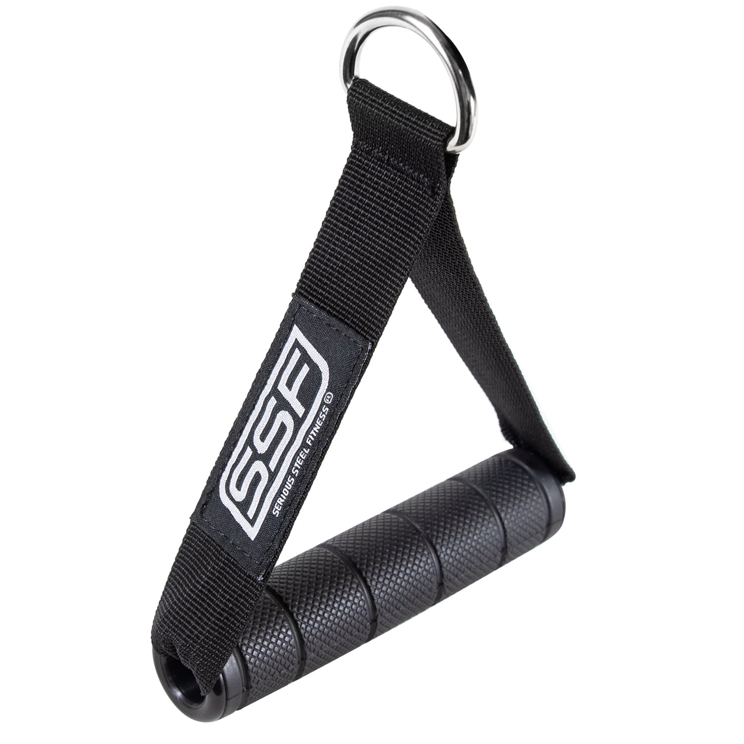 Nylon Fitness Strap Latex Free (NonLatex) Single D Handle Cable