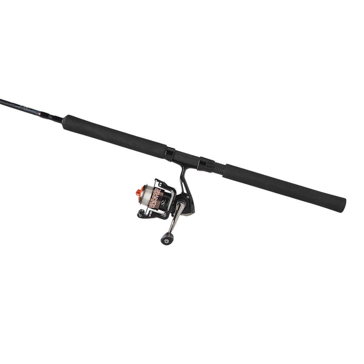 Shakespeare Crappie Hunter Spinning Combo, 9' Light Fishing Rod, 25 Size Reel