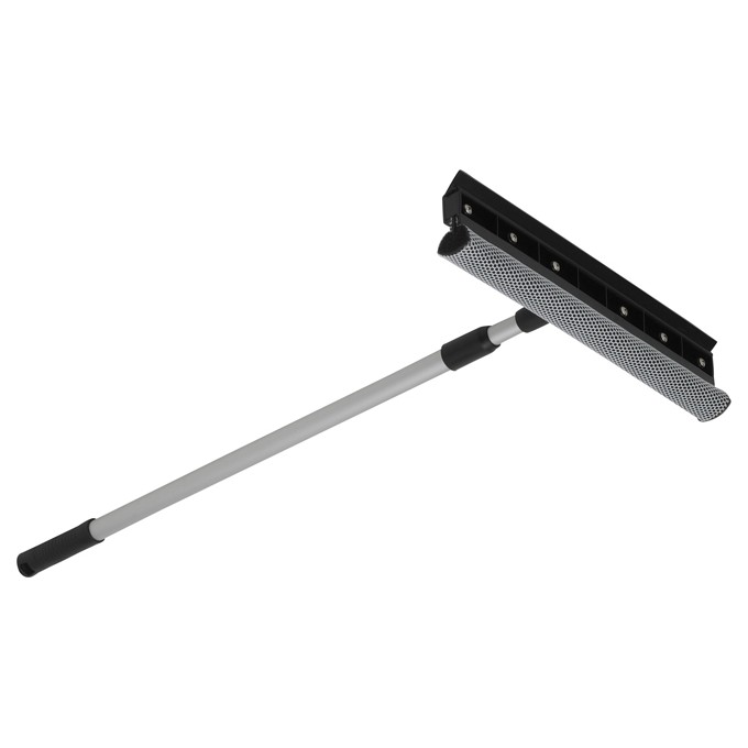 15" Window Squeegee, Telescopic Handle